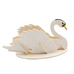 Maquette 3D en papier – Cygne