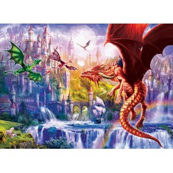 Puzzle 500 pièces- Royaume du dragon - Eurographics