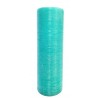 Bougie pilier soie 25cm Turquoise