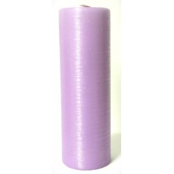 Bougie pilier soie 25cm Lilas