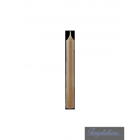 Bougie Bâton classique 20cm Taupe - Bougies la Française