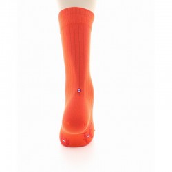 Chaussettes Pigalle Orange - La Chaussette Française