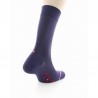 Chaussettes Pigalle Raisin - La Chaussette Française