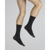 Chaussettes noire/Raisin - Berthe aux Grands Pieds BABA6.1