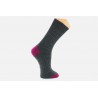 Chaussettes Gris/Rose- Berthe aux Grands Pieds