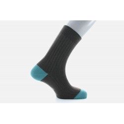 Chaussettes Marron/turquoise- Berthe aux Grands Pieds BABA6.7