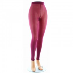 Leggings lycra fushia -Berthe aux grands pieds