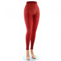 Leggings lycra Rouge -Berthe aux grands pieds