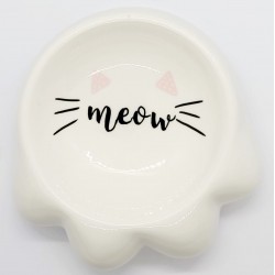 Plat pour chat Meow