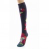 Chaussettes hautes  Bouquet de Fleurs