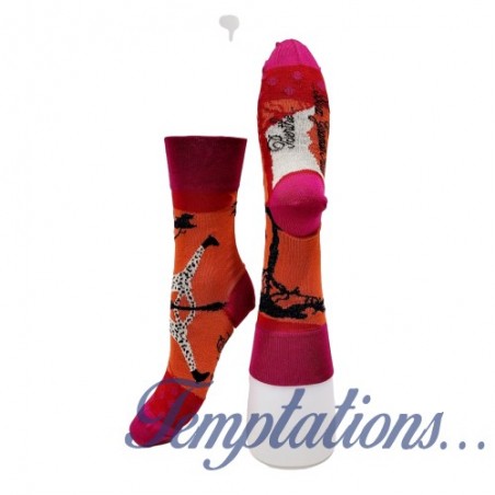 Chaussettes femme Berthe aux Grands pieds La girafe