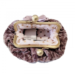Trousse velours rose  Molly Marais