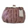 Pochette rose en tissu Molly Marais