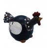 Poule decorative noire  ou blanche