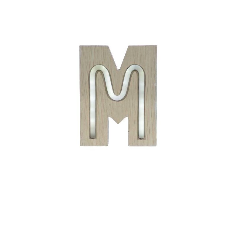 M- LETTRE NÉON
