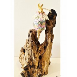 Lapin de Paques en patchwork