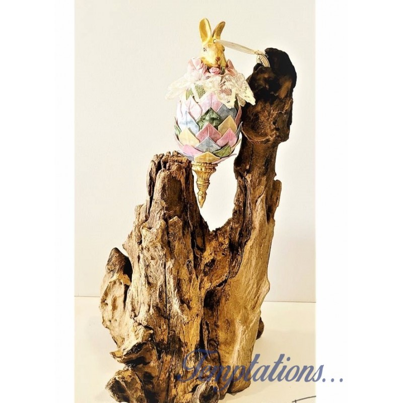 Lapin de Paques en patchwork