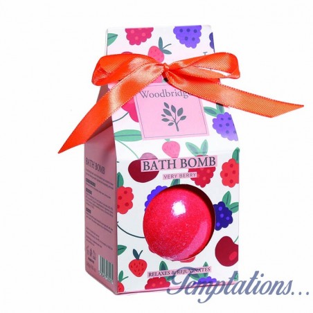 Bombe de bain parfumée Very Berry 140g - Woodbridge