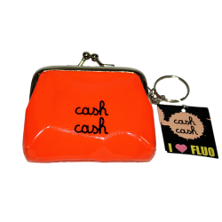 Porte-monnaie fluo « cash cash»