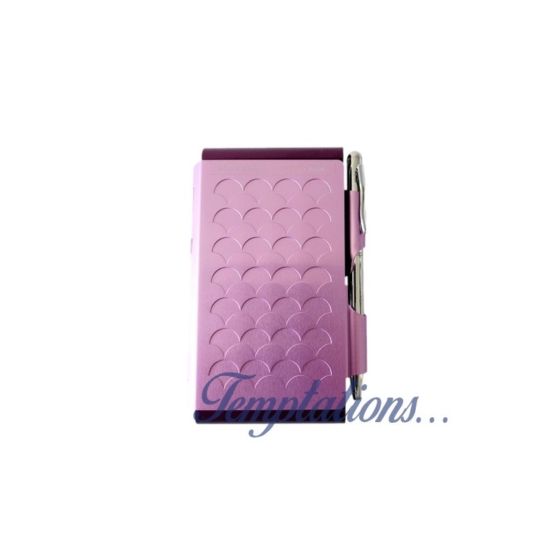 Flip Notes portefeuille Plum scale - Wellspring