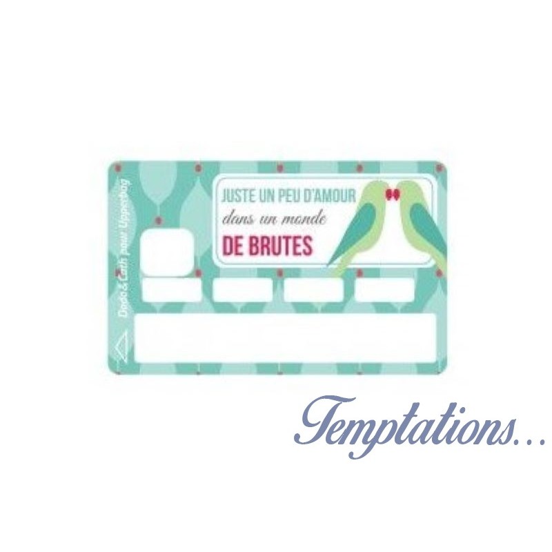 Sticker pour CB  - juste un peu d'amour.. - UPPER