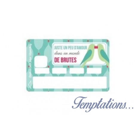 Sticker pour CB  - juste un peu d'amour.. - UPPER