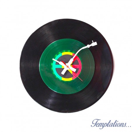 Horloge Vinyle Peace and Love