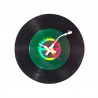 Horloge Vinyle Peace and Love