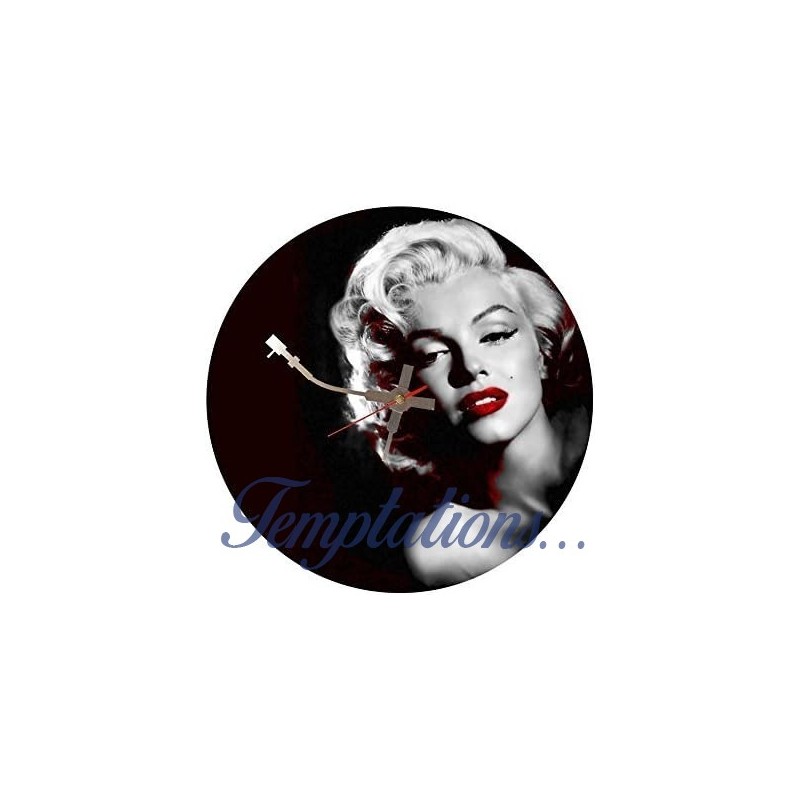 Horloge Vinyle Marilyn Monroe