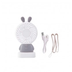 Mini ventilateur lapin lumineux