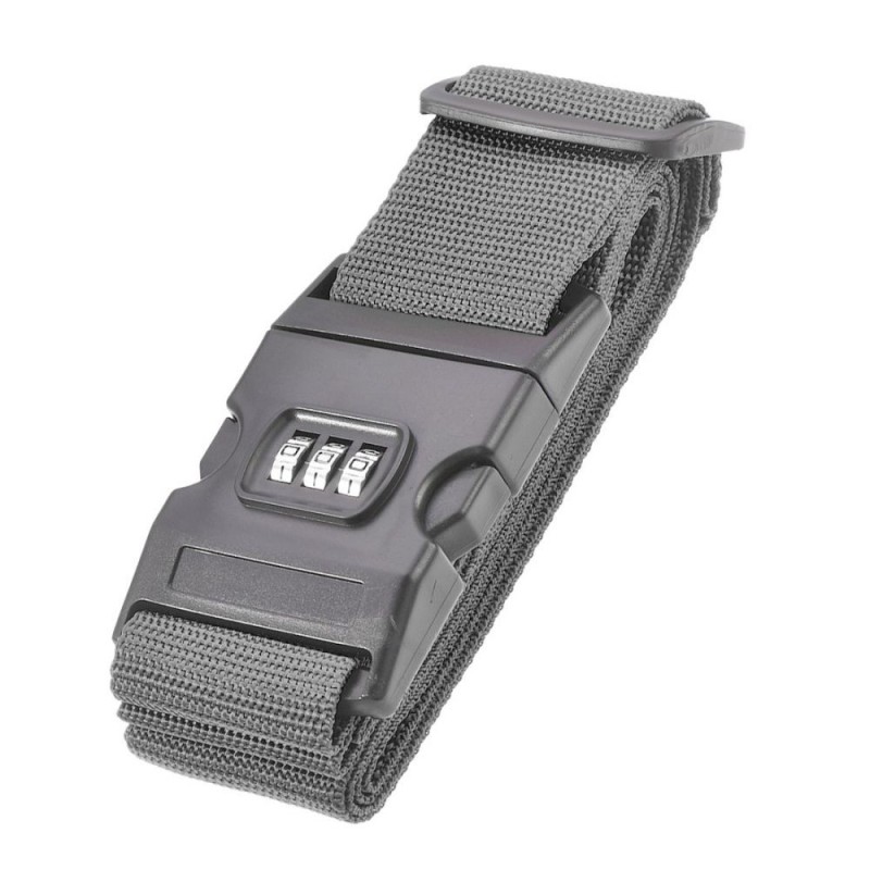 Sangle croisée à bagages en tissu avec Cadenas 400 x 5 cm - Sangle - Achat & prix
