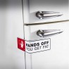 Magnet frigo régime « Hand off »