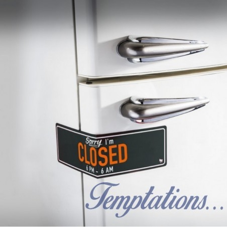 Magnet frigo régime « Sorry i’m Closed»