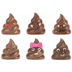 Aimants frigo Emoji Poop -...