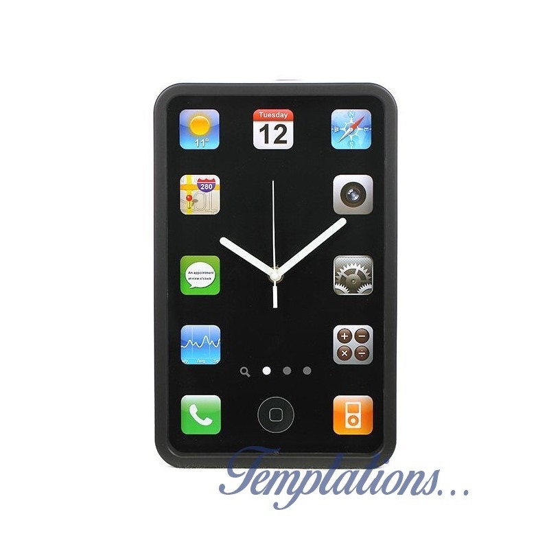 Horloge murale iPhone