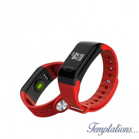 Montre Smart Heart rouge - Bracelet de sport - wearfit