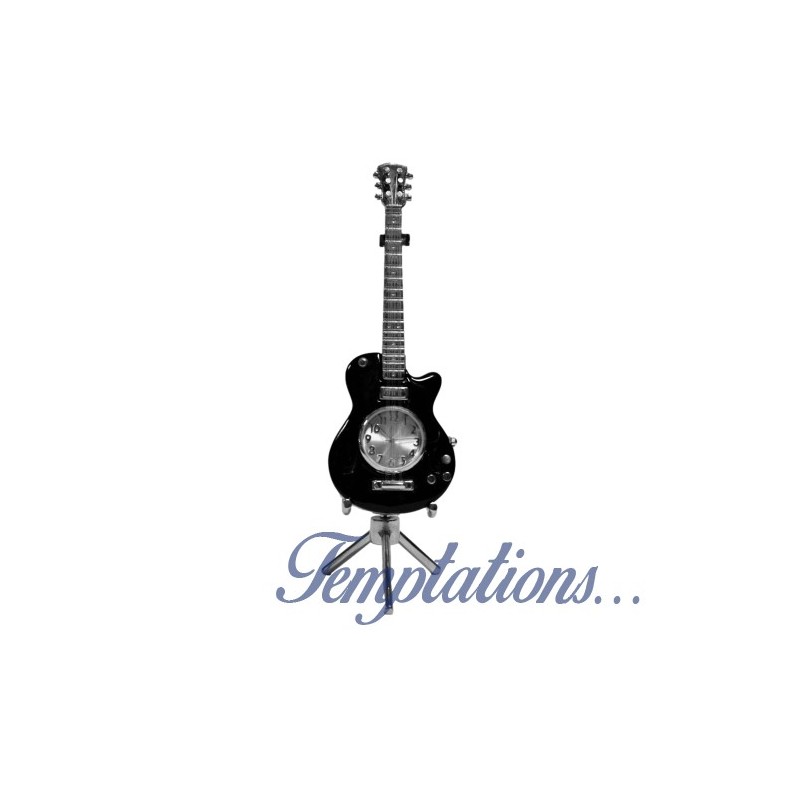 Horloge miniature guitare