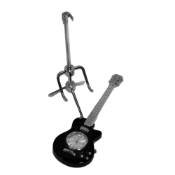 Horloge miniature guitare