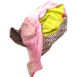 Foulard flamants roses et...