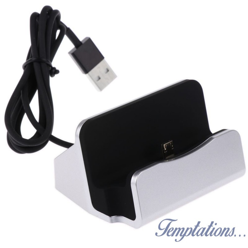 Dock de Charge et Synchronisation – Connecteur Micro USB