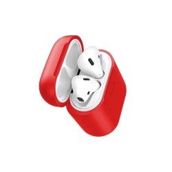 Boitier chargeur pour AIRPOD rouge