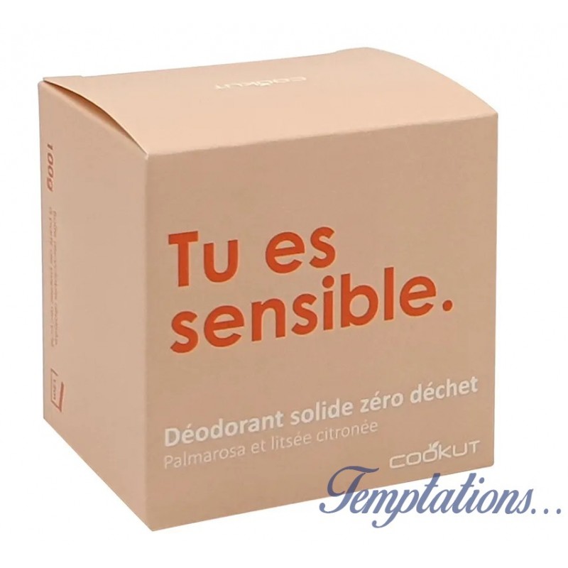 Déodorant solide Tu es sensible - Cookut