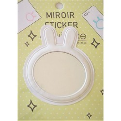 Miroir sticker lapin pour...