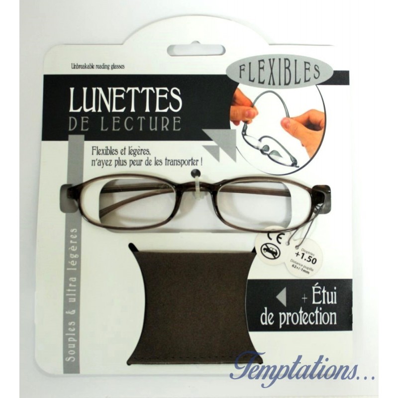 Lunettes de lecture flexibles 1.50