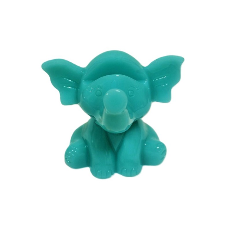 Porte lunettes éléphant vert