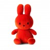 Peluche Miffy Lapin en velours orange