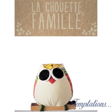 Magnet la chouette famille - Pastèque