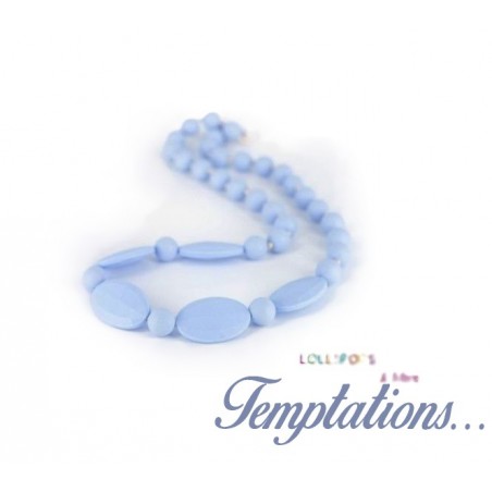 Collier Pouder blue Licorice - Lollipops & More