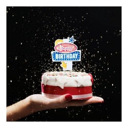 Décoration de gâteau lumineuse - SUCK UK