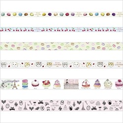 Masking Tape Set Salon de Thé Les Secrets rose Laduree - Mark's